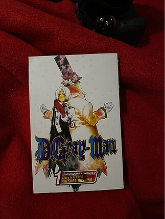 d- gray man ingilizce manga