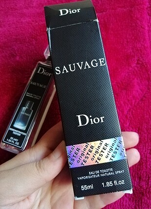 Diğer Sauvage orjinal tester parfüm 