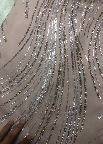 Pınar şems marka kapalı tesettür elbise abiye - Görsel 2