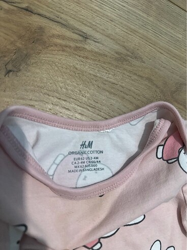 3-6 Ay Beden H&m takım