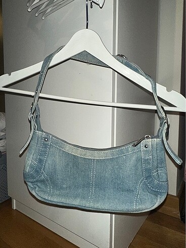 Bershka denim jean çanta