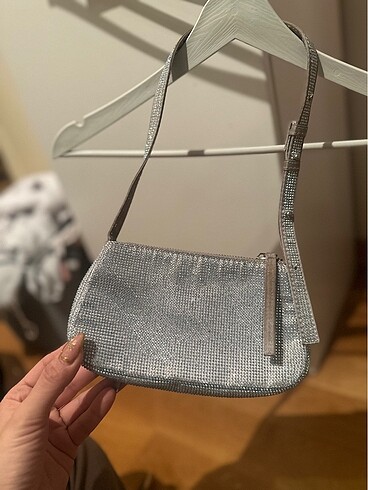 Zara Zara Taşlı minik çanta
