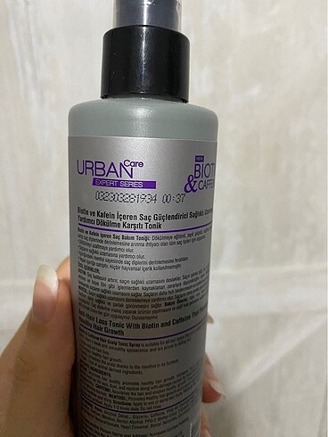  Beden Urban care biotin caffeine tonik sprey ve isntree