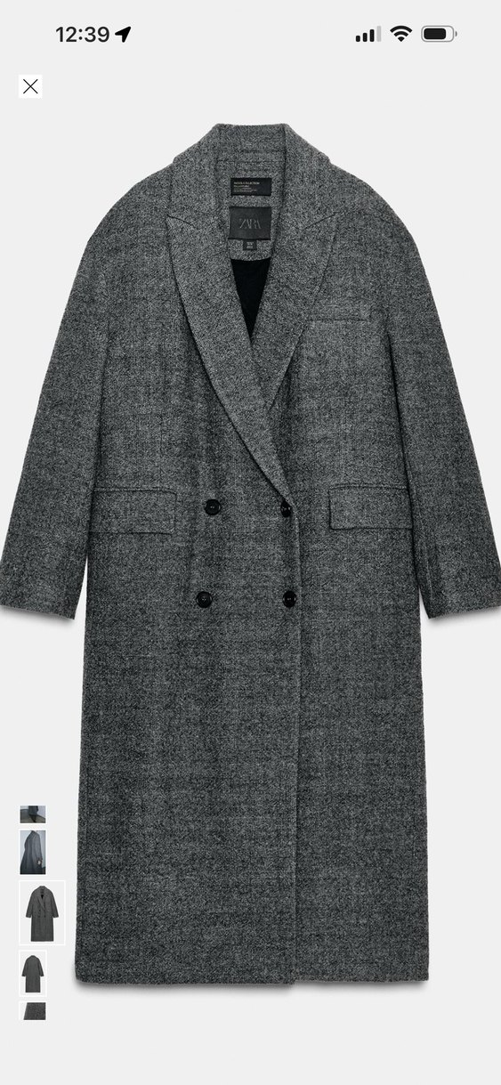 Zara yün kaban - Görsel 2