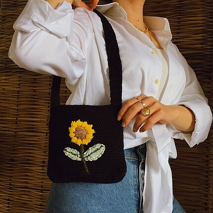 El yapımı Vintage Çanta