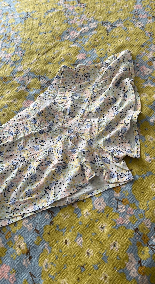 Çiçekli şort - Görsel 2