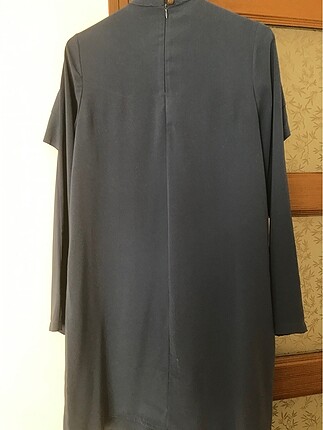 38 Beden İndigo rengi tunik