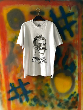 m Beden beyaz Renk Dickies Oldscool Tshirt