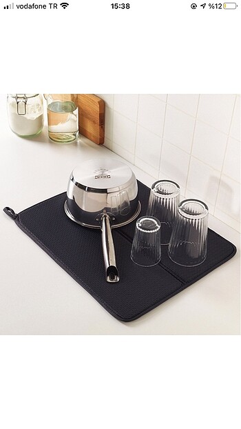 #ikea bulaşık kurutma örtüsü