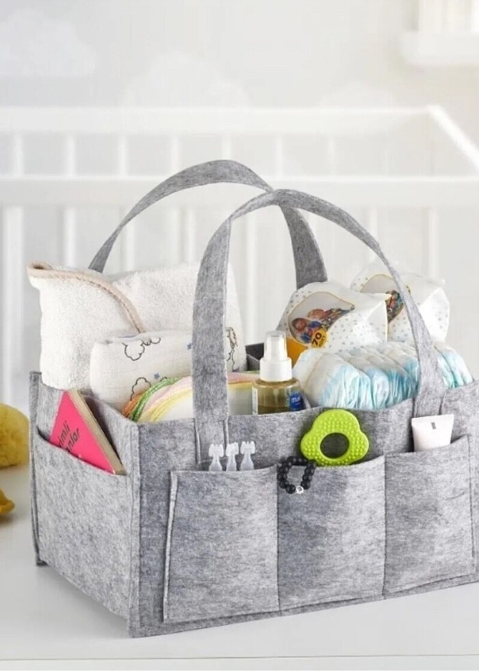 Anne bebek bakım çantası düzenleyici organizer - Görsel 2