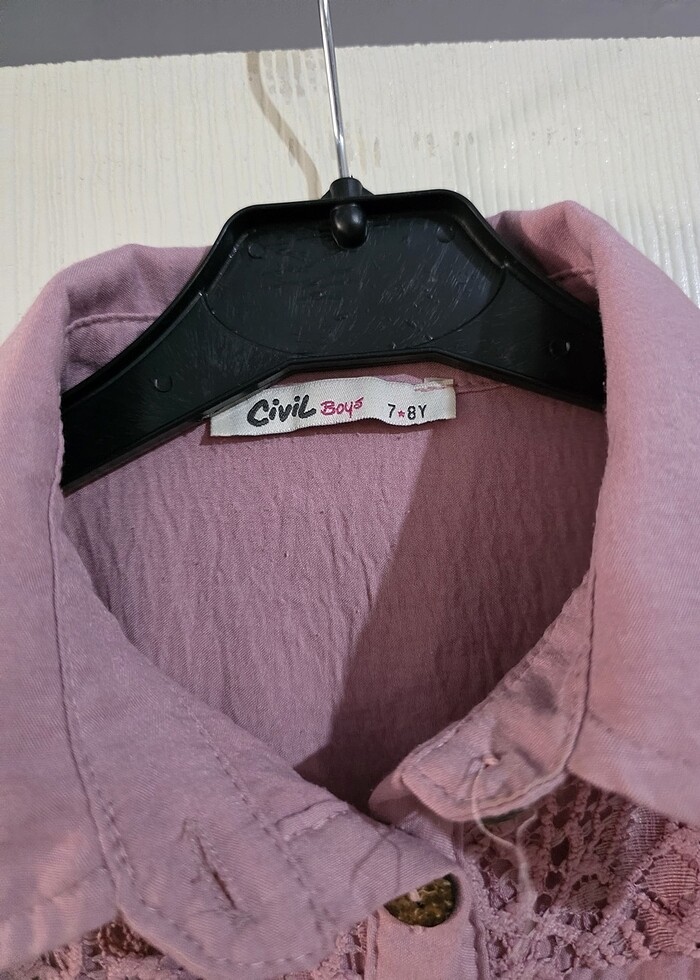 Civil kız çocuk tulum şort - Görsel 5