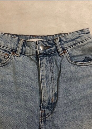 H&M H&M mom jean şort