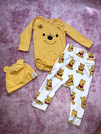 H&m 3lü takım winnie the pooh