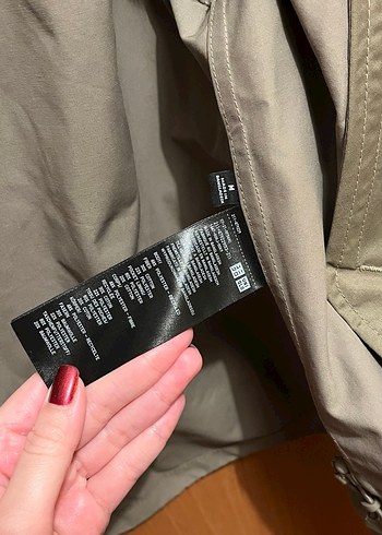 Cotton Blend Short Parka - Görsel 8