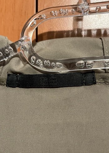 Cotton Blend Short Parka - Görsel 7