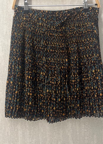 Beymen Club Desenli Pilili Kadın Midi Etek - Görsel 2