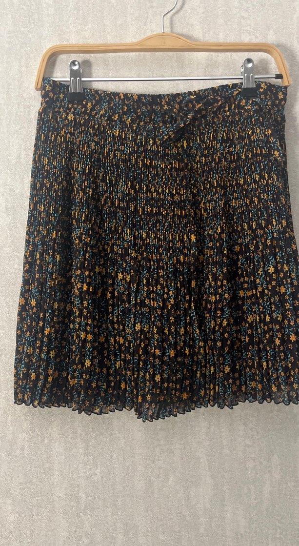 Beymen Club Desenli Pilili Kadın Midi Etek - Görsel 2