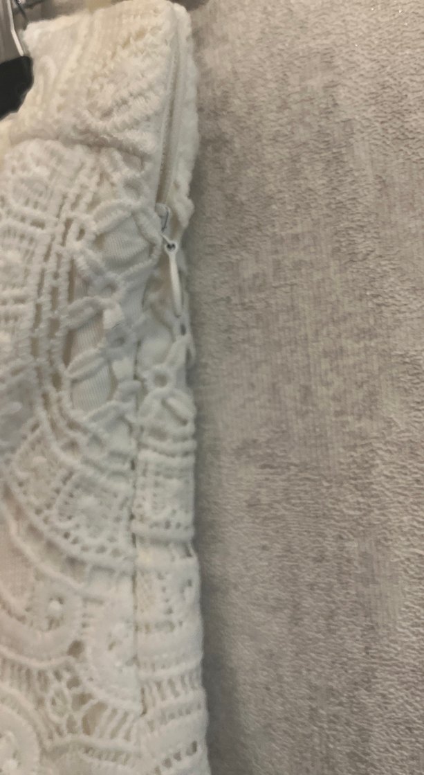 Dantel İşlemeli Midi Hamile Etek - Görsel 3