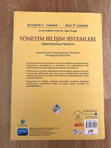  Yönetim bilişim sistemleri kitabı