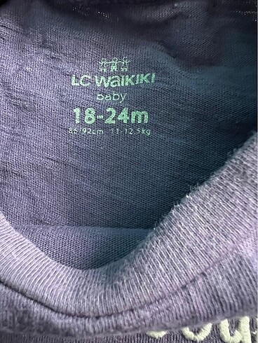 1,5 Yaş Beden H&m lcw bebek 2li takım
