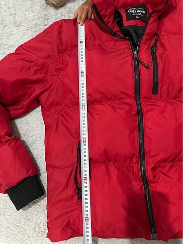 xl Beden kırmızı Renk Unisex mont
