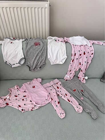 Bebek zıbın pijama pamuklu