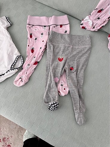 6 Ay Beden çeşitli Renk Bebek zıbın pijama pamuklu