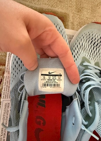 Nike Gri Bağcıklı Spor Ayakkabı - Görsel 4