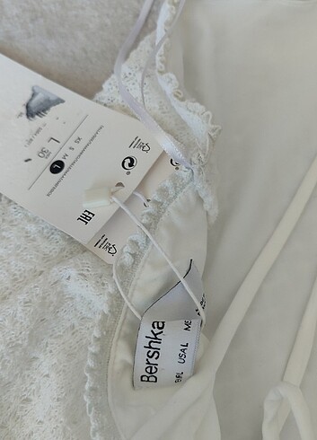 l Beden Bershka dokulu elbise