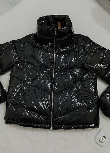 Stradivarius siyah mont
