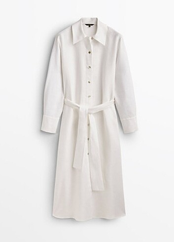 Massimo Dutti Massimo dutti keten gömlek