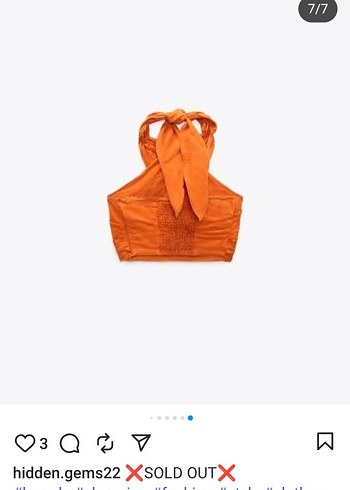 xs Beden turuncu Renk zara Turuncu crop