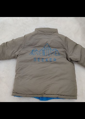 zara çift taraflı çocuk mont - Görsel 2