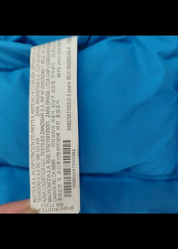 zara çift taraflı çocuk mont - Görsel 7