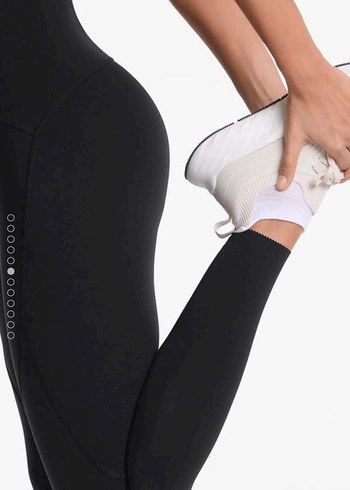 Oysho oysho compressive Siyah Kadın Spor Tayt