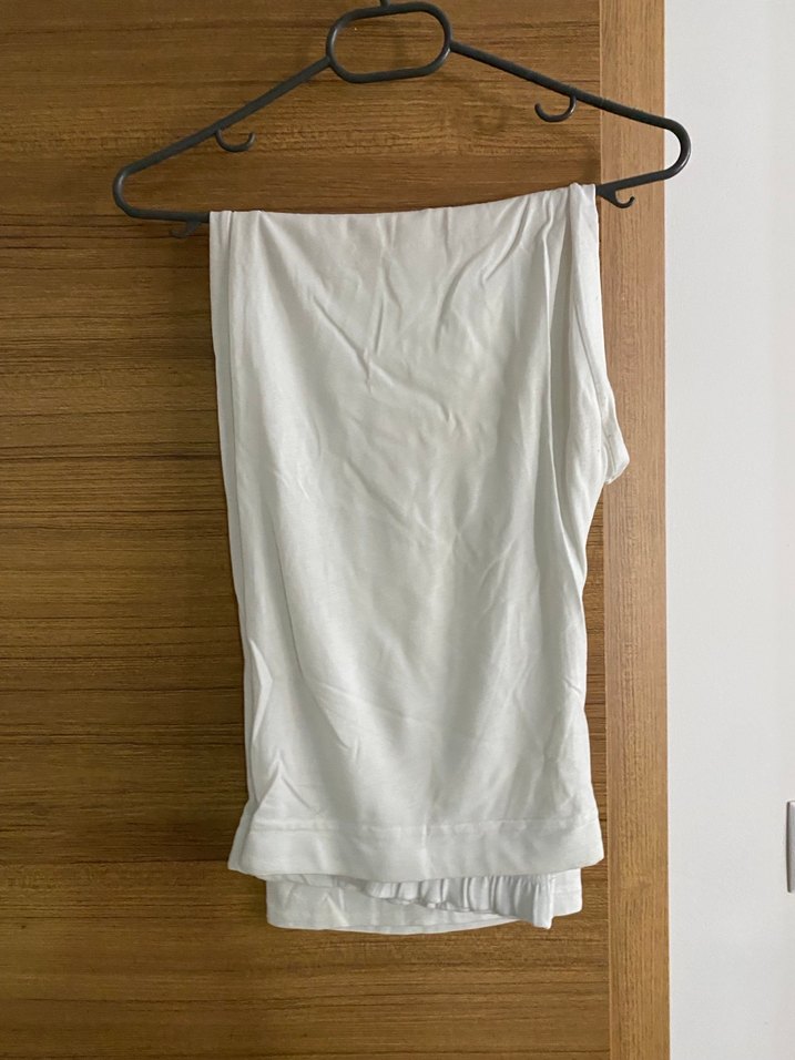 Beyaz üç parça lohusa takım - Görsel 4