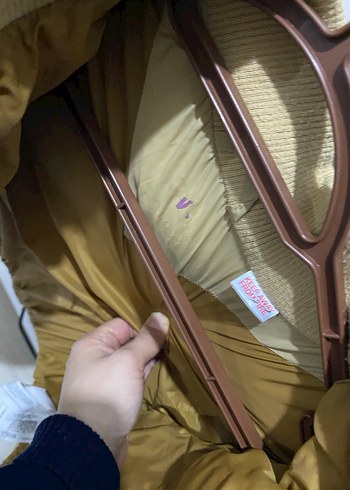 Zara Erkek Çocuk 3-4 yaş Sarı Kapüşonlu Şişme Mont - Görsel 6