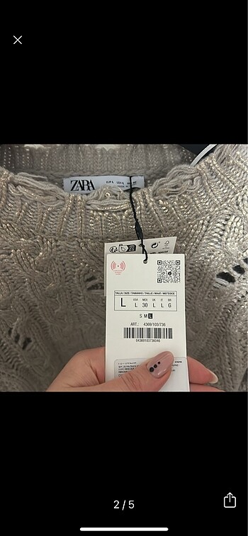 Zara Zara simli kazak