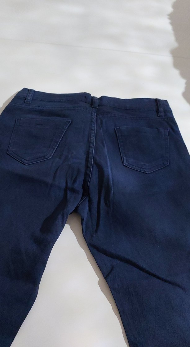 kanvas kadın pantolon - Görsel 4