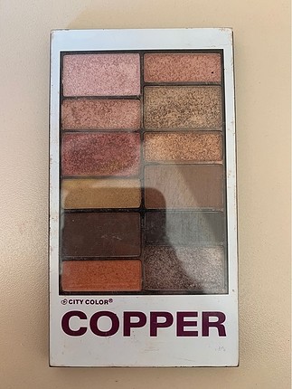 City Color Copper Far Paleti
