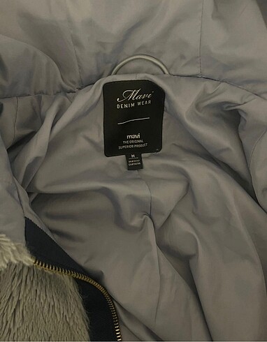 m Beden Mavi jeans Markası Kürk