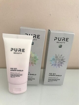 Pure beauty aydınlatıcı cilt lekelerini giderici güneş kremi 50 