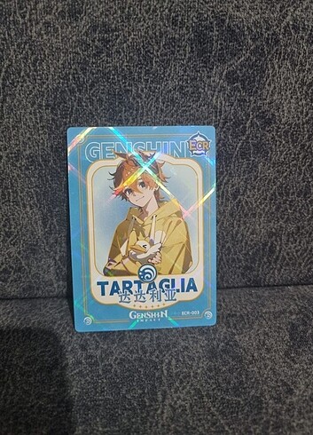 Genshin İmpact Tartaglia orjinal kartı 