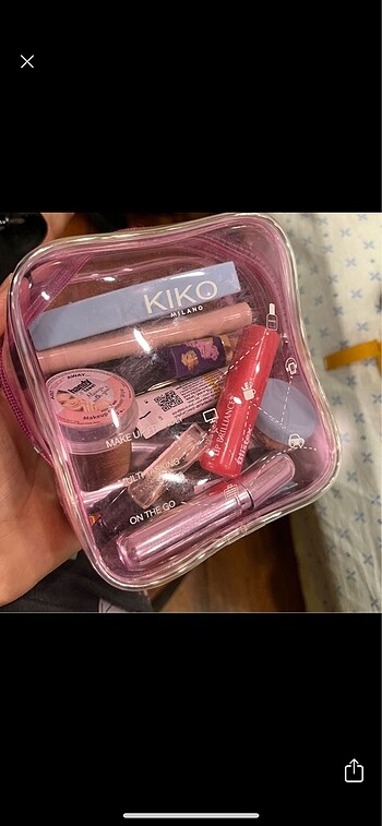 Beden Kiko makyaj çantası