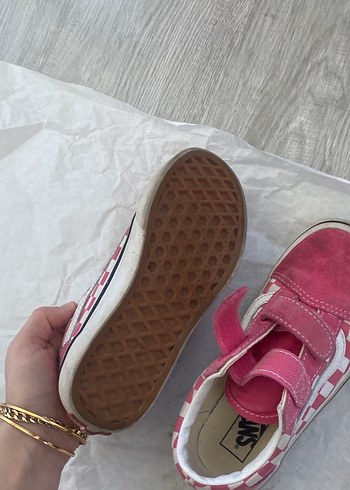 Kız Çocukları için Pembe Bağcıksız Sneakers - Görsel 3