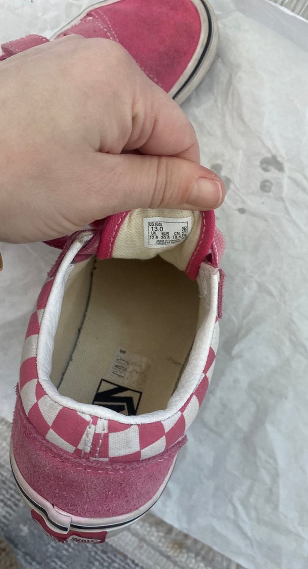 Kız Çocukları için Pembe Bağcıksız Sneakers - Görsel 2