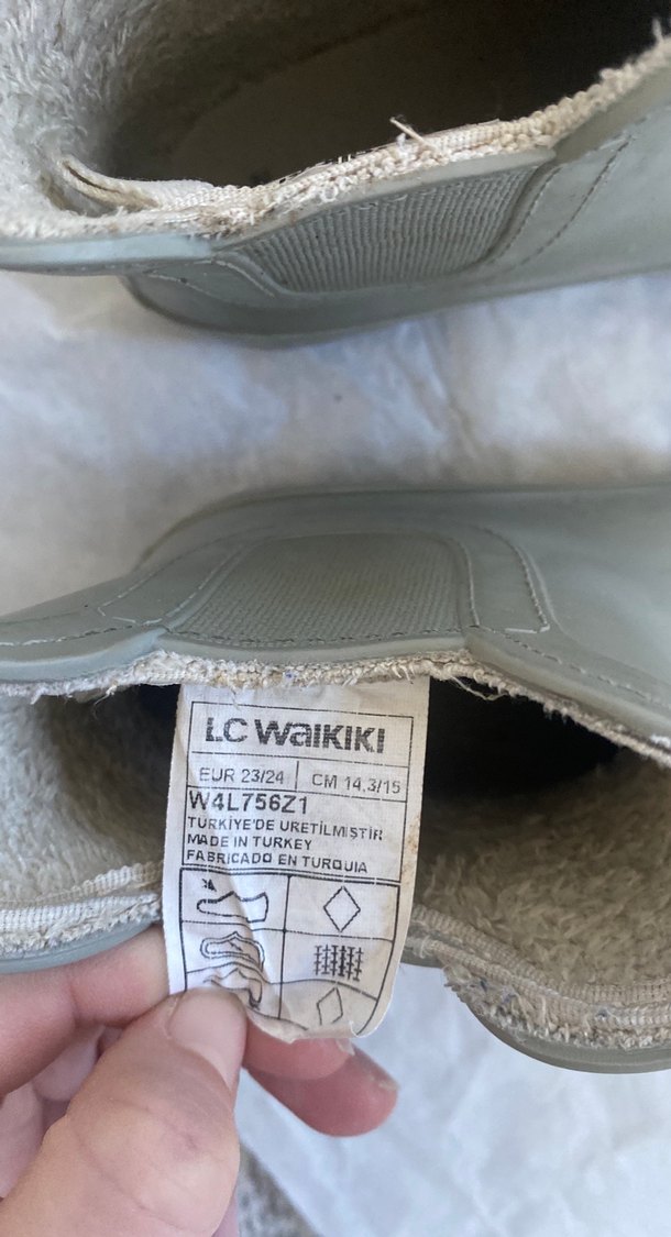 Erkek çocuk gri yağmur  çizmesi - Görsel 2