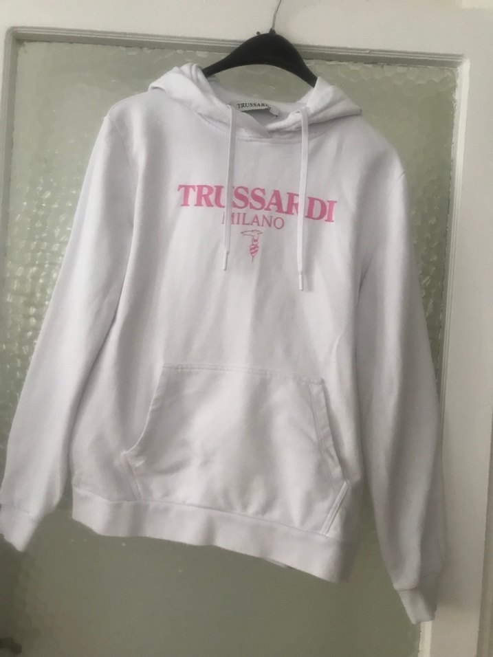 Trussardi Milano Beyaz Kadın Sweatshirt - Görsel 2