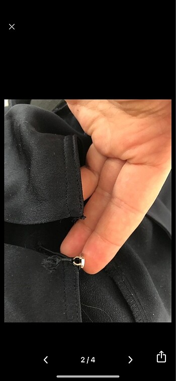 Saten elbise - Görsel 4