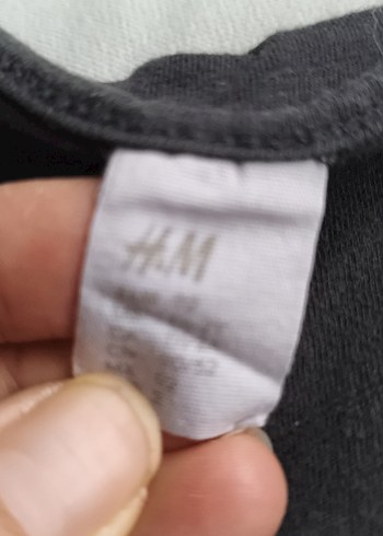 Kız Çocuk Siyah Uzun Kollu Baskılı Tişört - Görsel 3